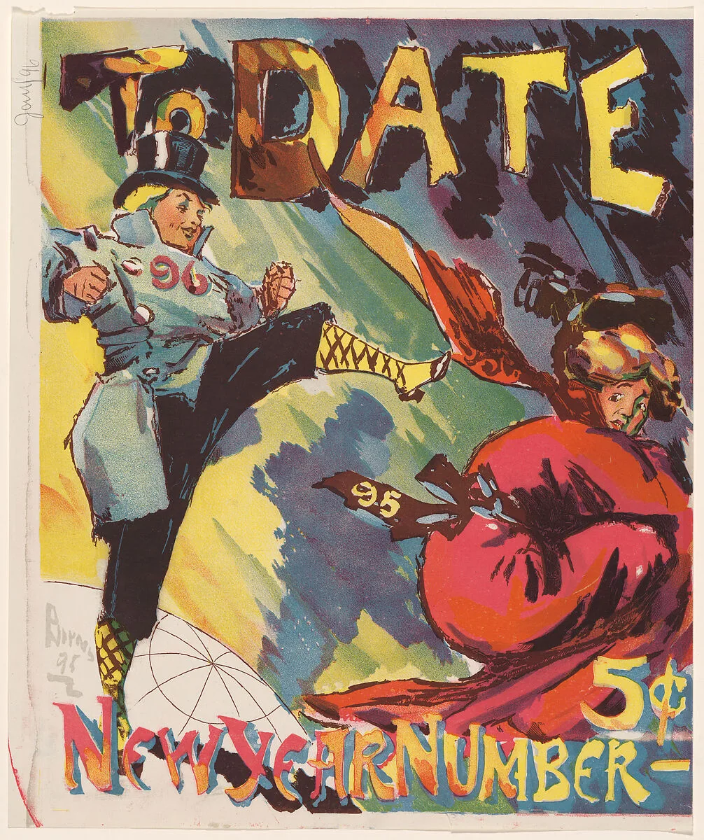 To Date: New Year No. — Anonymous, American, 19th century