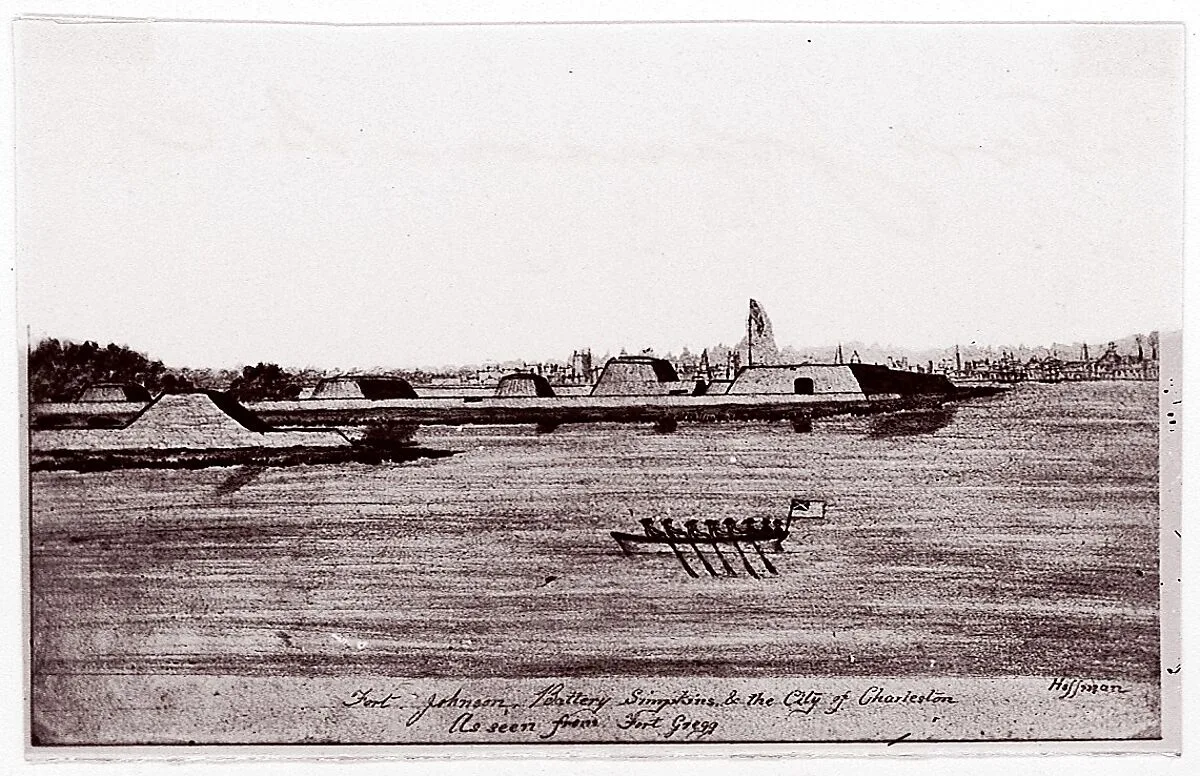 Fort Johnson — Mathew B. Brady|Unknown