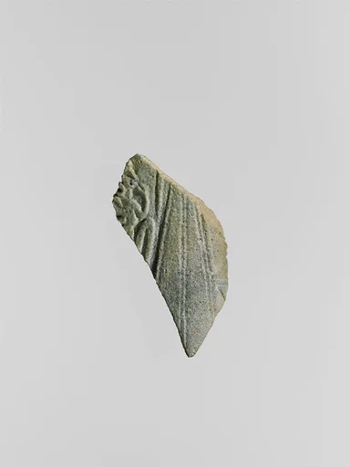 Vessel fragment with child in marshes