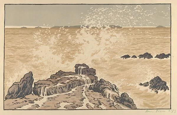The Wave (La Vague) — André Marty|Henri Rivière