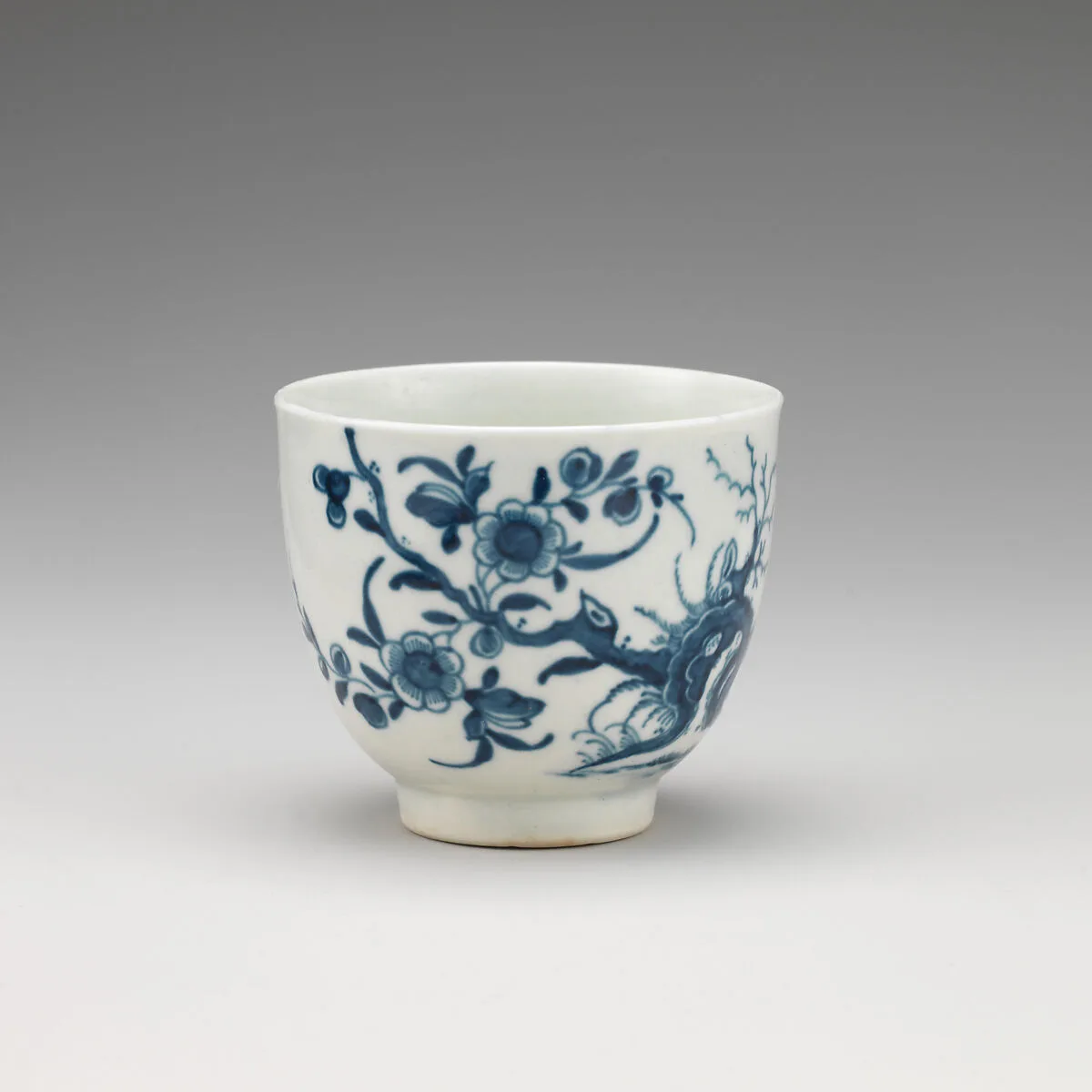 Miniature bowl (part of a service) — Worcester factory