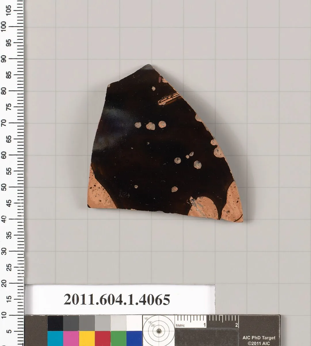 Terracotta fragment of a kylix or skyphos? — Unknown