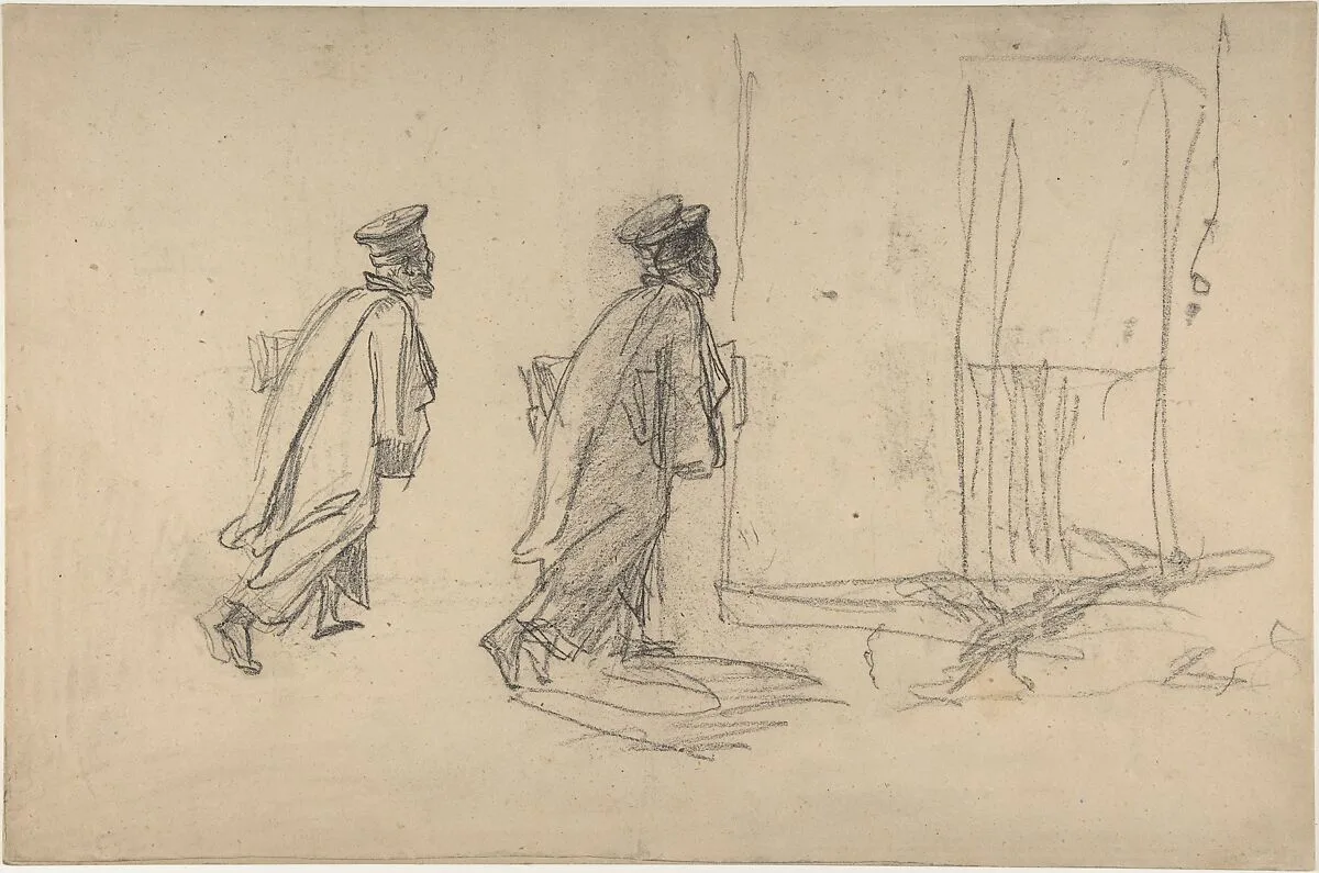 Lawyer on His Way to Court (Se Rendant à l'Audience) — Thomas Couture