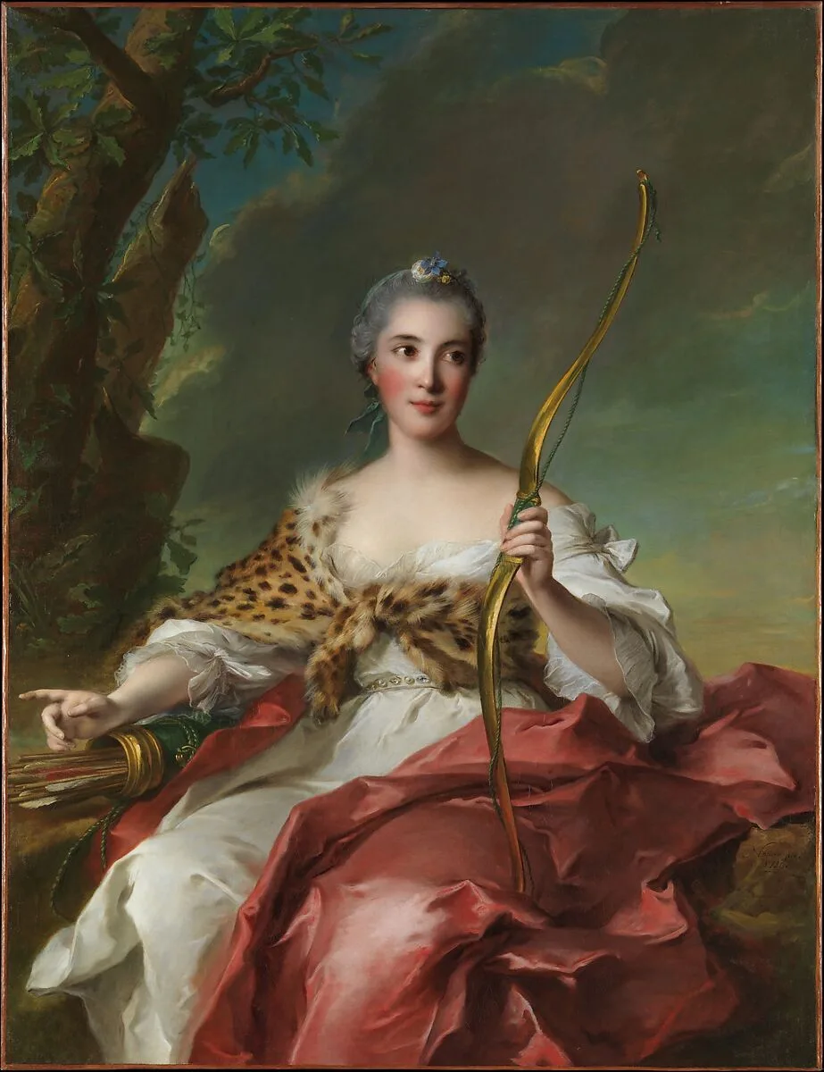 Madame Bergeret de Frouville as Diana — Jean Marc Nattier