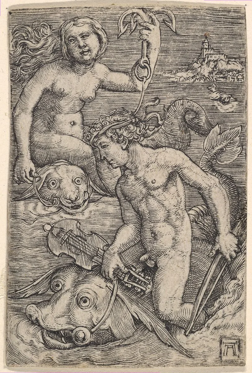 Arion and a Nereid — Albrecht Altdorfer