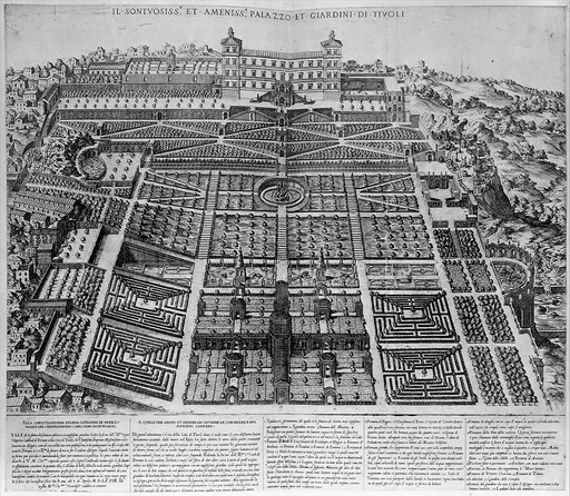 Speculum Romanae Magnificentiae: Tivoli Palace and Gardens