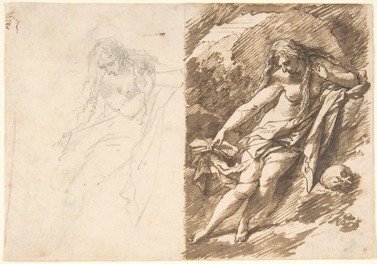 The Penitent Magdalene — Adriaen van der Werff