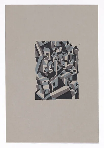 Riponelli: A Village in Lemnos — Edward Alexander Wadsworth