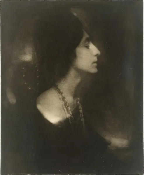 Mercedes de Cordoba (Profile) — Edward J. Steichen