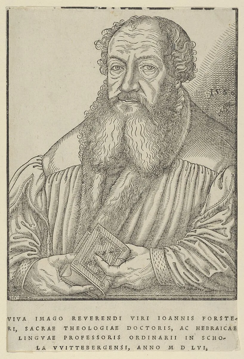 Johann Forster — Lucas Cranach the Younger
