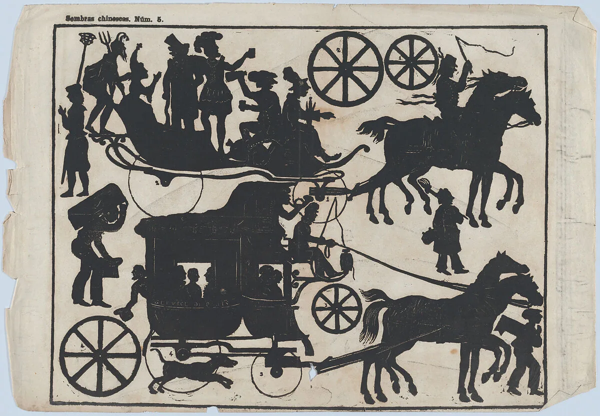 Sheet 5 of figures for Chinese shadow puppets — Juan Llorens