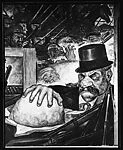 [Detail of J.P. Morgan from "Civil War" Panel of Diego Rivera's Mural for the New Worker's School, New York City]