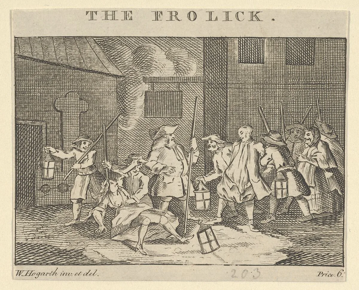 The Frolick (The Search Light) — William Hogarth