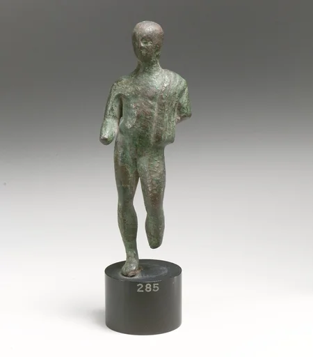 Bronze statuette of a youth
