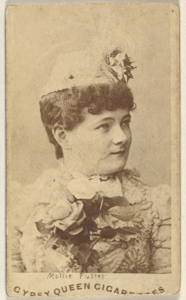 Mollie Fuller, from the Actors and Actresses series (N171) for Gypsy Queen Cigarettes — Goodwin & Company