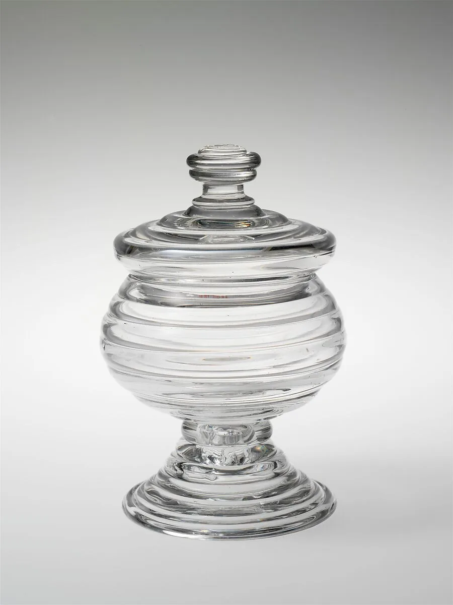 Sugar bowl — Boston & Sandwich Glass Company