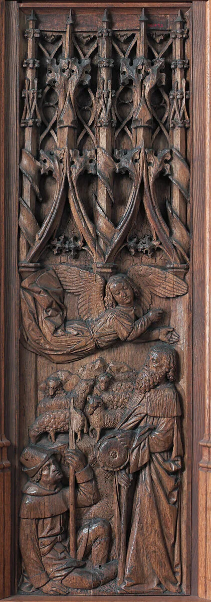 Panel with an Angel Appearing to Joachim — Unknown
