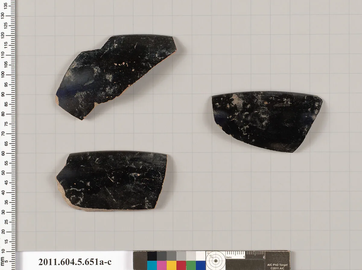 Terracotta rim fragments of kylikes (drinking cups) — Unknown