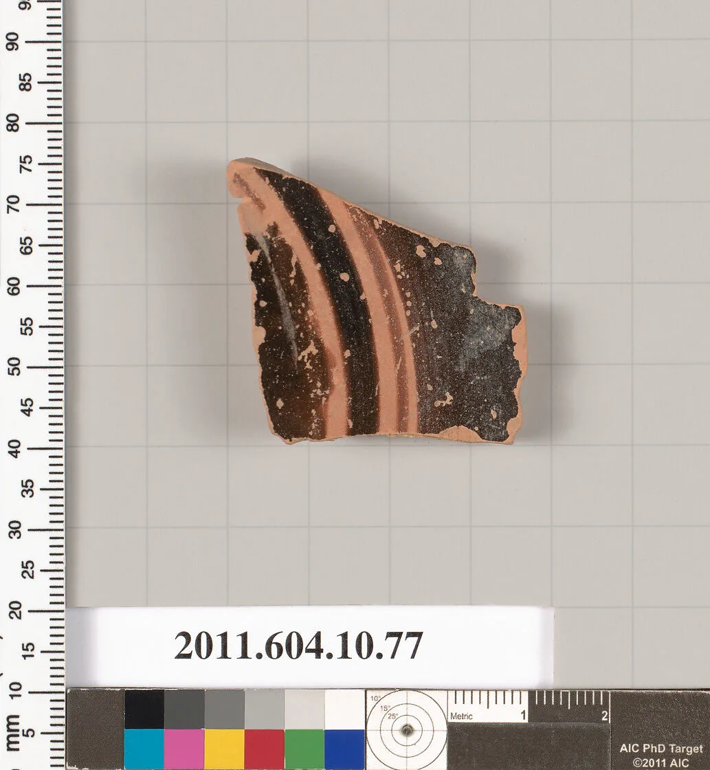 Terracotta fragment of a bowl — Unknown