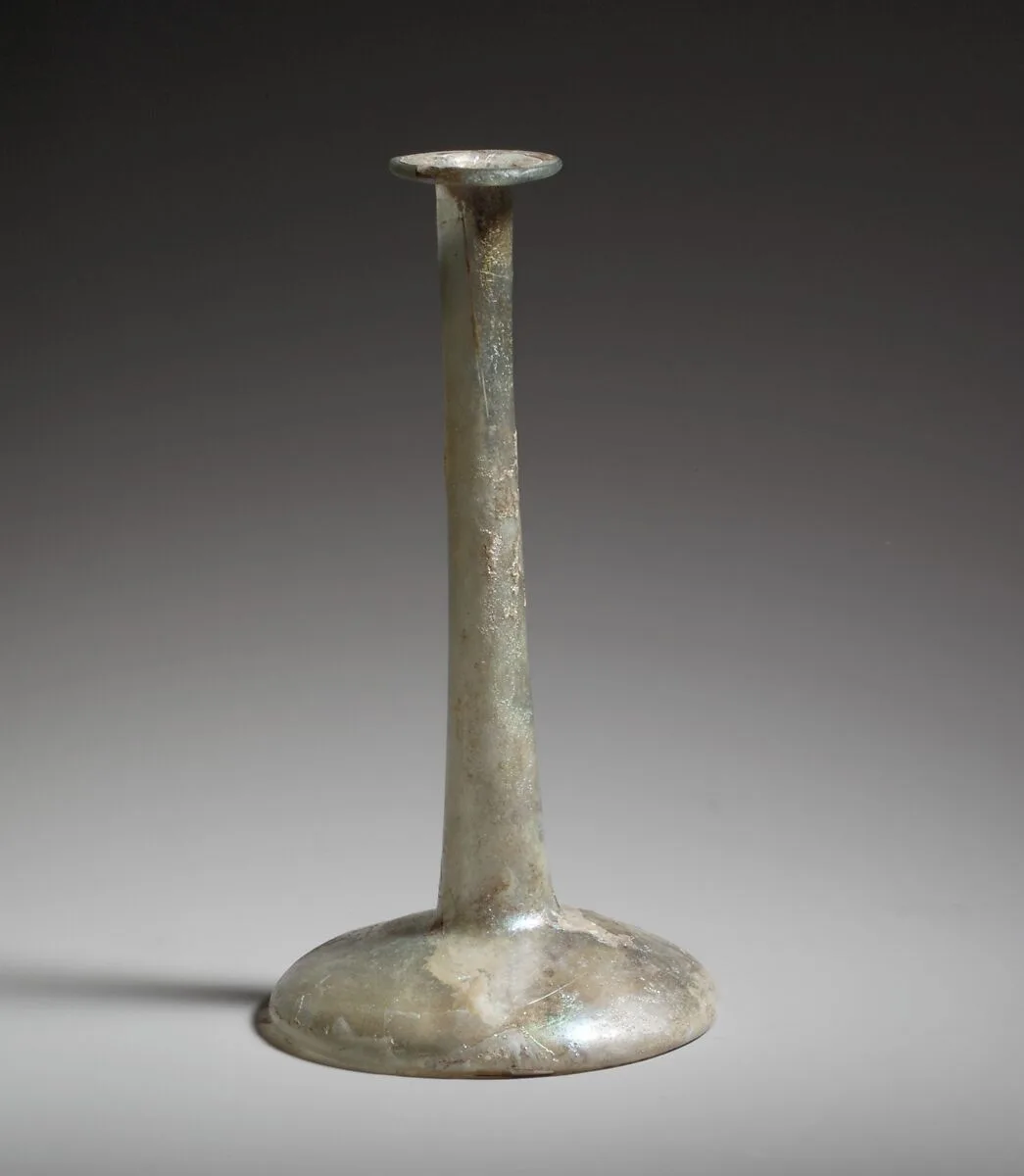 Glass perfume bottle — Unknown
