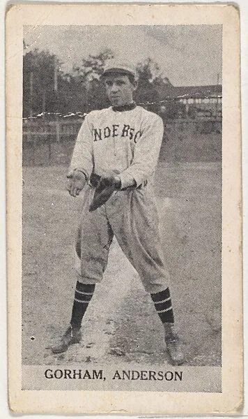 Gorham, Anderson, from the Contentnea series (T209, Set 2) for the American Tobacco Company to promote Contentnea Cigarettes — American Tobacco Company