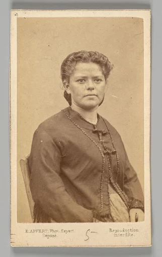 [Member of the Paris Commune: Augustine Prévost [Prévot], cantinière, à perpétuité, des fédérés]