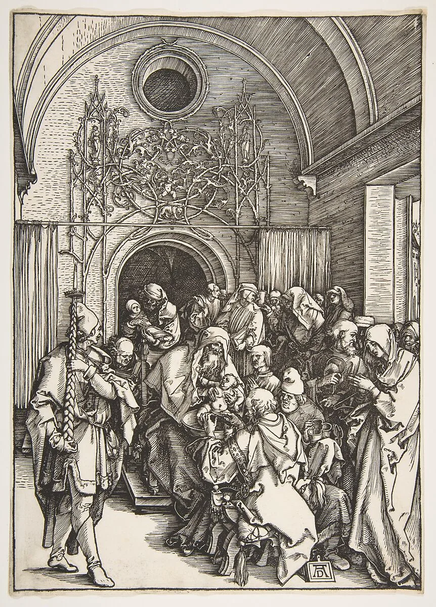 The Circumcision, from The Life of the Virgin — Albrecht Dürer