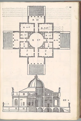 I quattro libri dell'architettura di Andrea Palladio. Ne'quale dopo un breue trattato de' cinque ordini