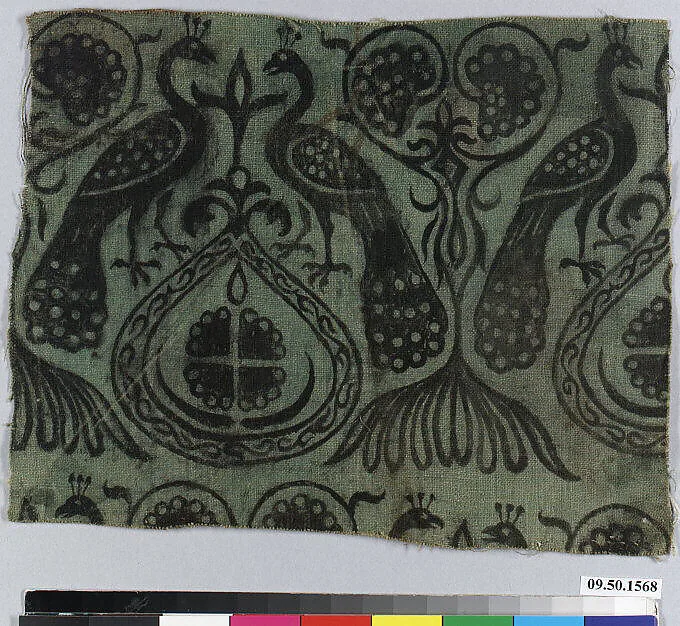 Fragment reproducing 12th century design — Unknown