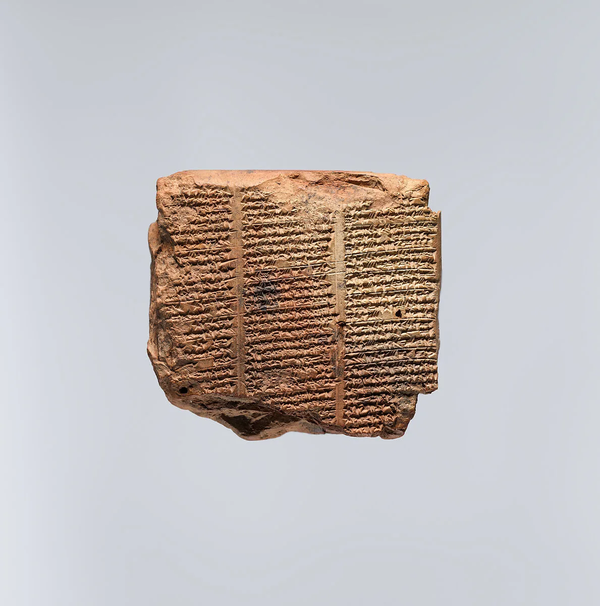 Cuneiform tablet: list of magical stones — Unknown