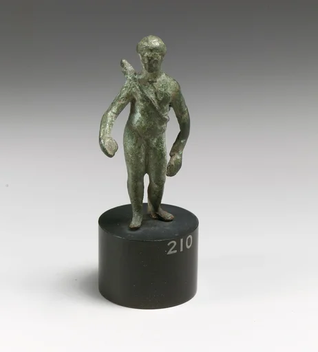 Bronze statuette of Apollo