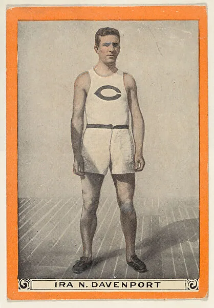 Ira Nelson Davenport, from for the World's Champion Athletes series (T230) — Pan Handle Scrap Company