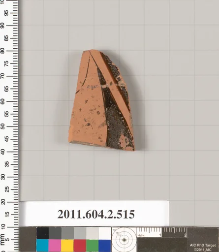 Terracotta fragment of a column-krater (bowl for mixing wine and water)