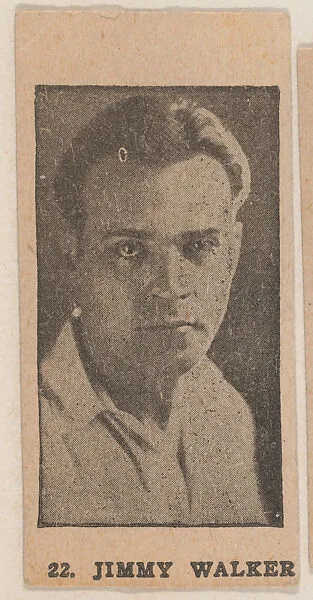 Jimmy Walker strip card (W511) — Unknown