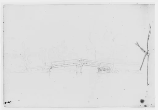 Bridge in Landscape (from Sketchbook)