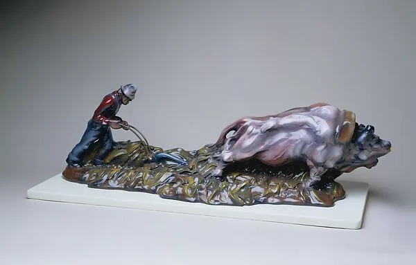 Maquette for Sodbuster, San Isidro — Luis Jiménez