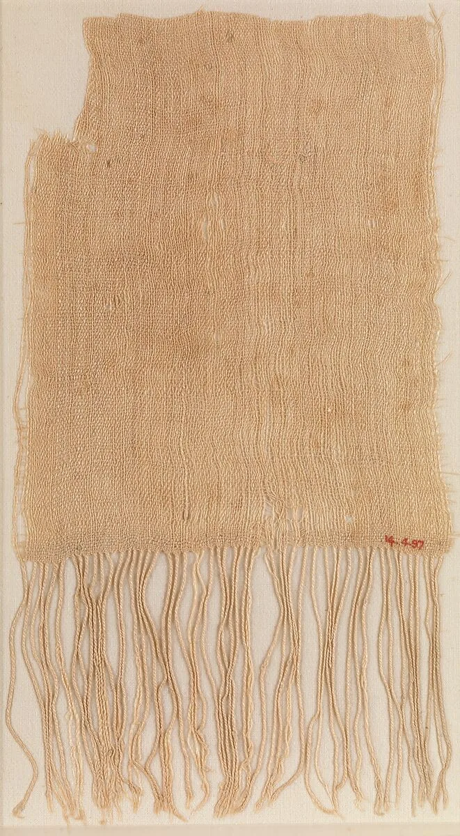 Sample of Fringed Cloth — Unknown