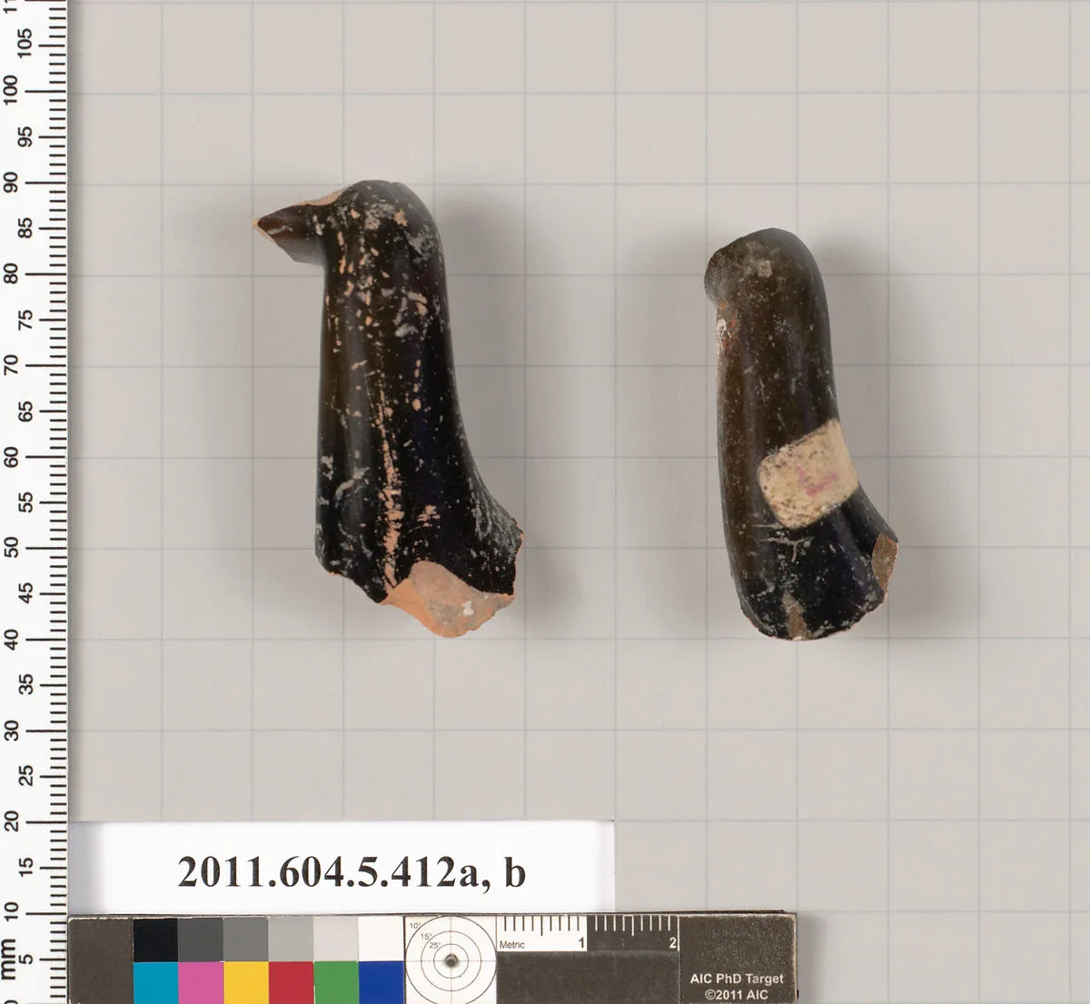 Terracotta fragments of kylikes (drinking cups) — Unknown