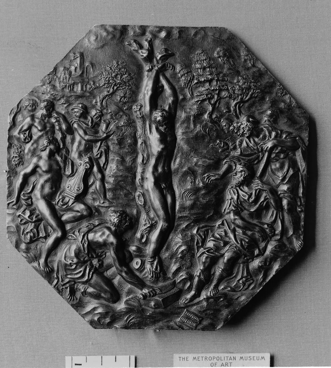 Flaying of Marsyas — Guglielmo della Porta