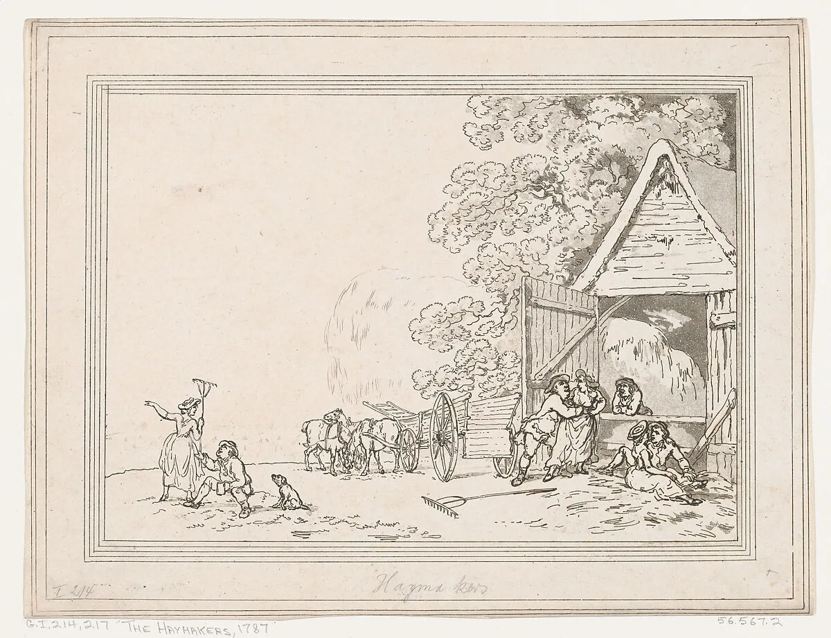 The Haymakers — Thomas Rowlandson