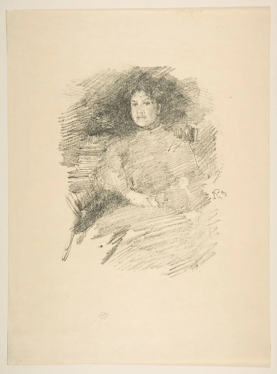 Firelight (Mrs. Joseph Pennell) — James McNeill Whistler