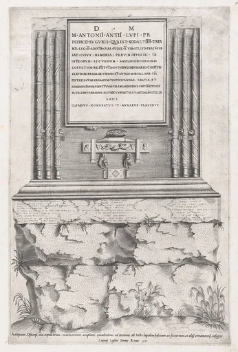 Speculum Romanae Magnificentiae: Sepulchre of Lupus