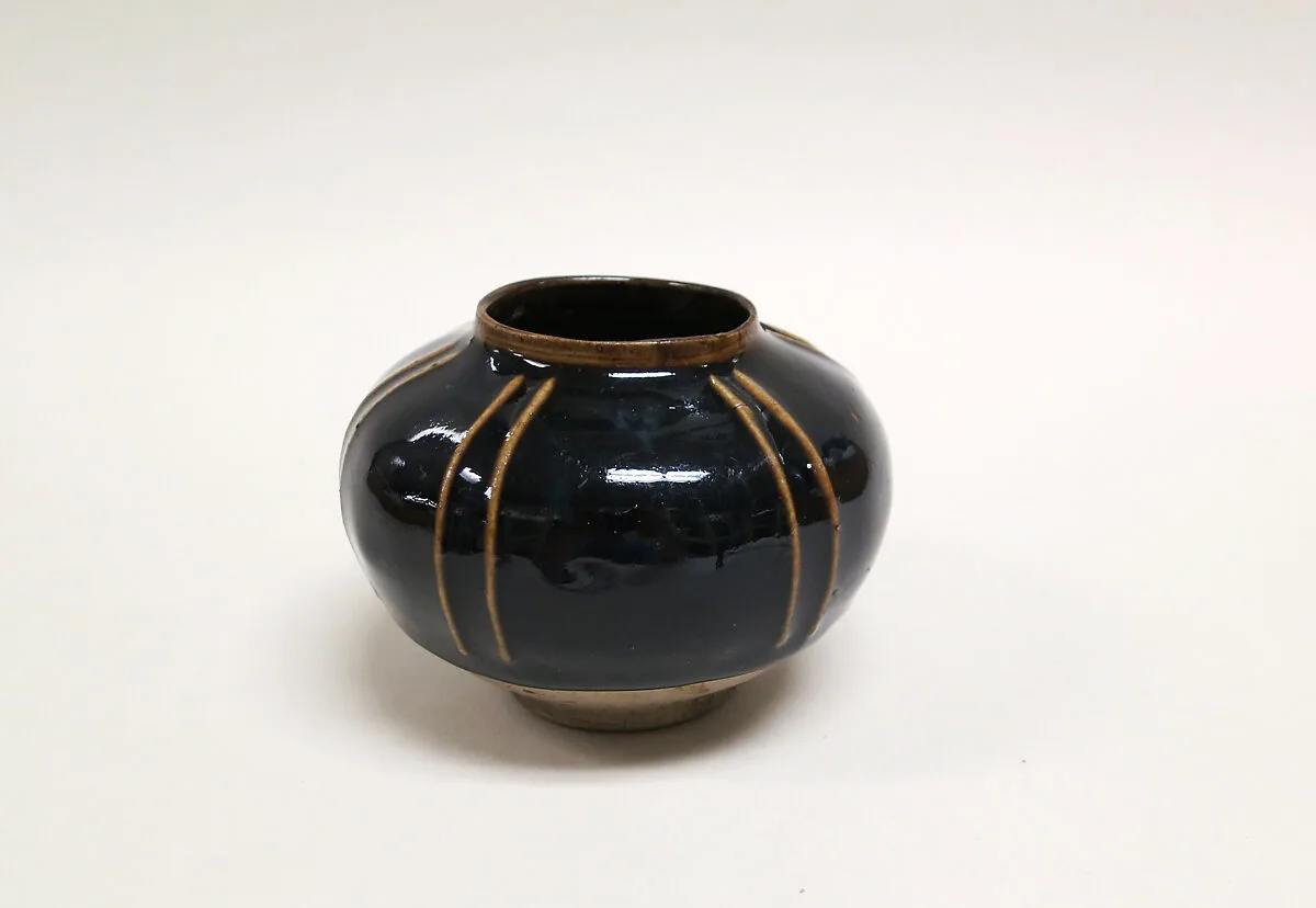 北宋 磁州窯黑釉罐|Jar — Unknown