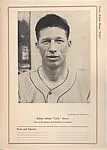 Robert Moses "Lefty" Grove from Sports Exchange All-Stars trade cards (W603) — Unknown