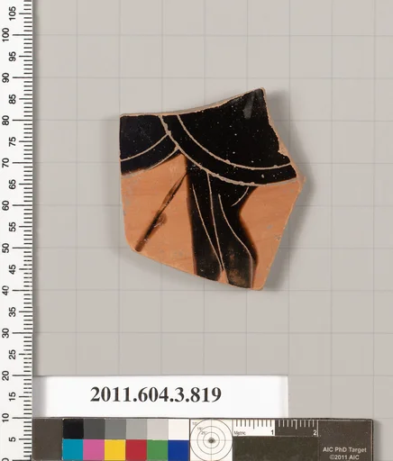 Terracotta fragment of a lekythos (oil flask)