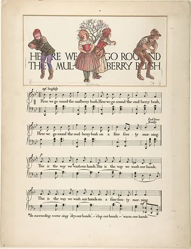 "Here we go Round the Mulberry Bush"―Page Design