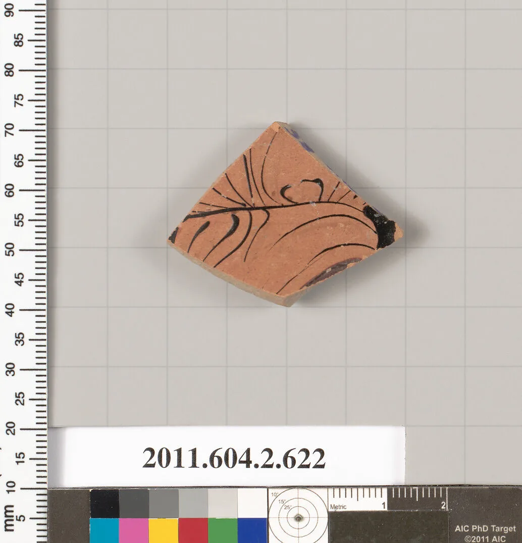 Terracotta fragment of a column-krater (bowl for mixing wine and water) — Unknown