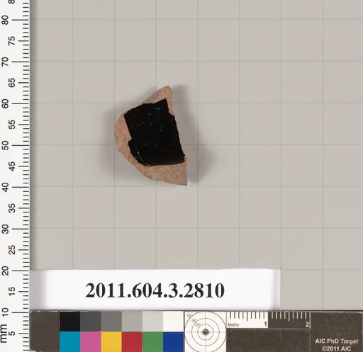 Terracotta fragment of an oinochoe (jug) or olpe (jug)