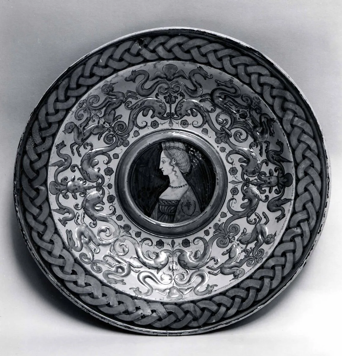 Dish for a ewer (bacile da versatore) — Unknown