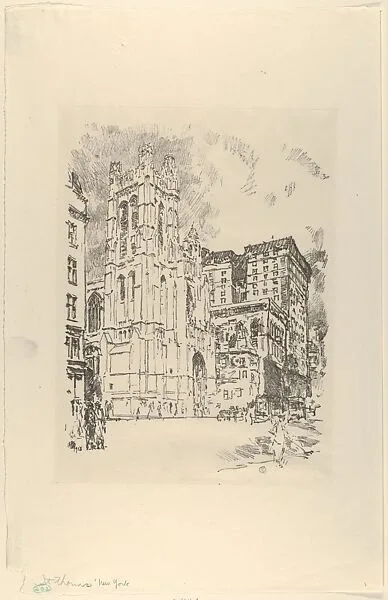 St. Thomas's Church, New York — Childe Hassam